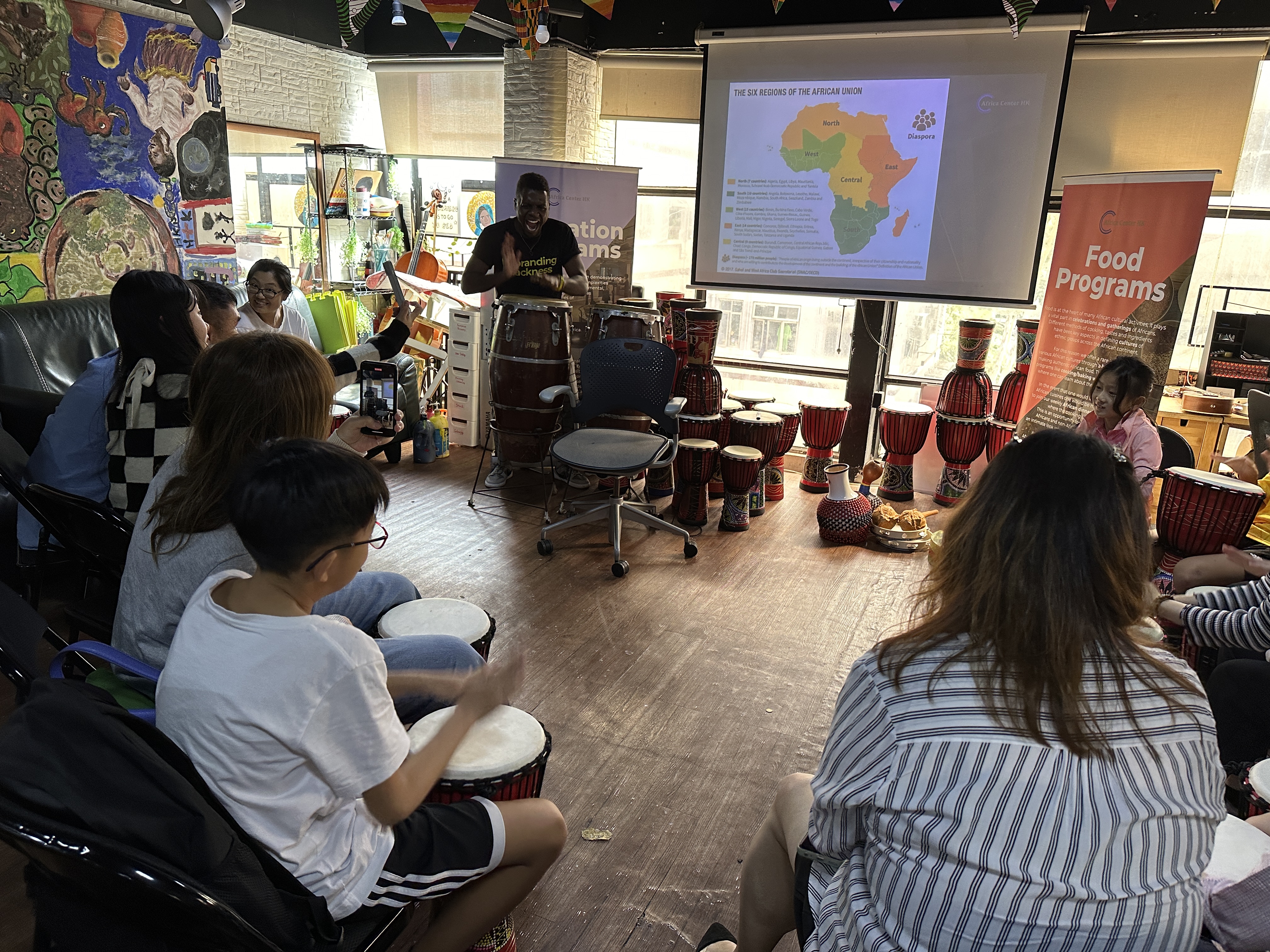 Family Cultural Experience: African Drum Workshop