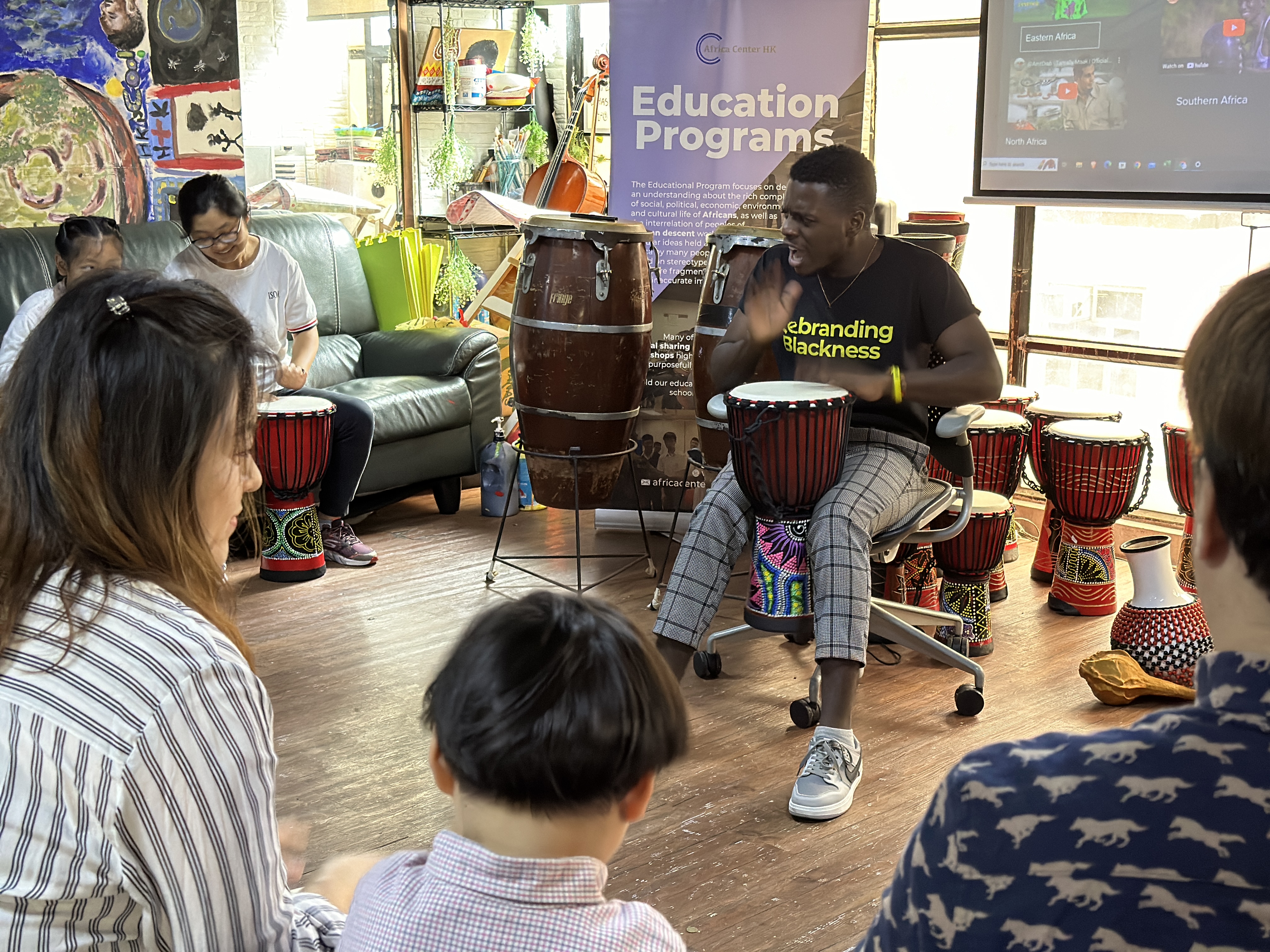 Family Cultural Experience: African Drum Workshop