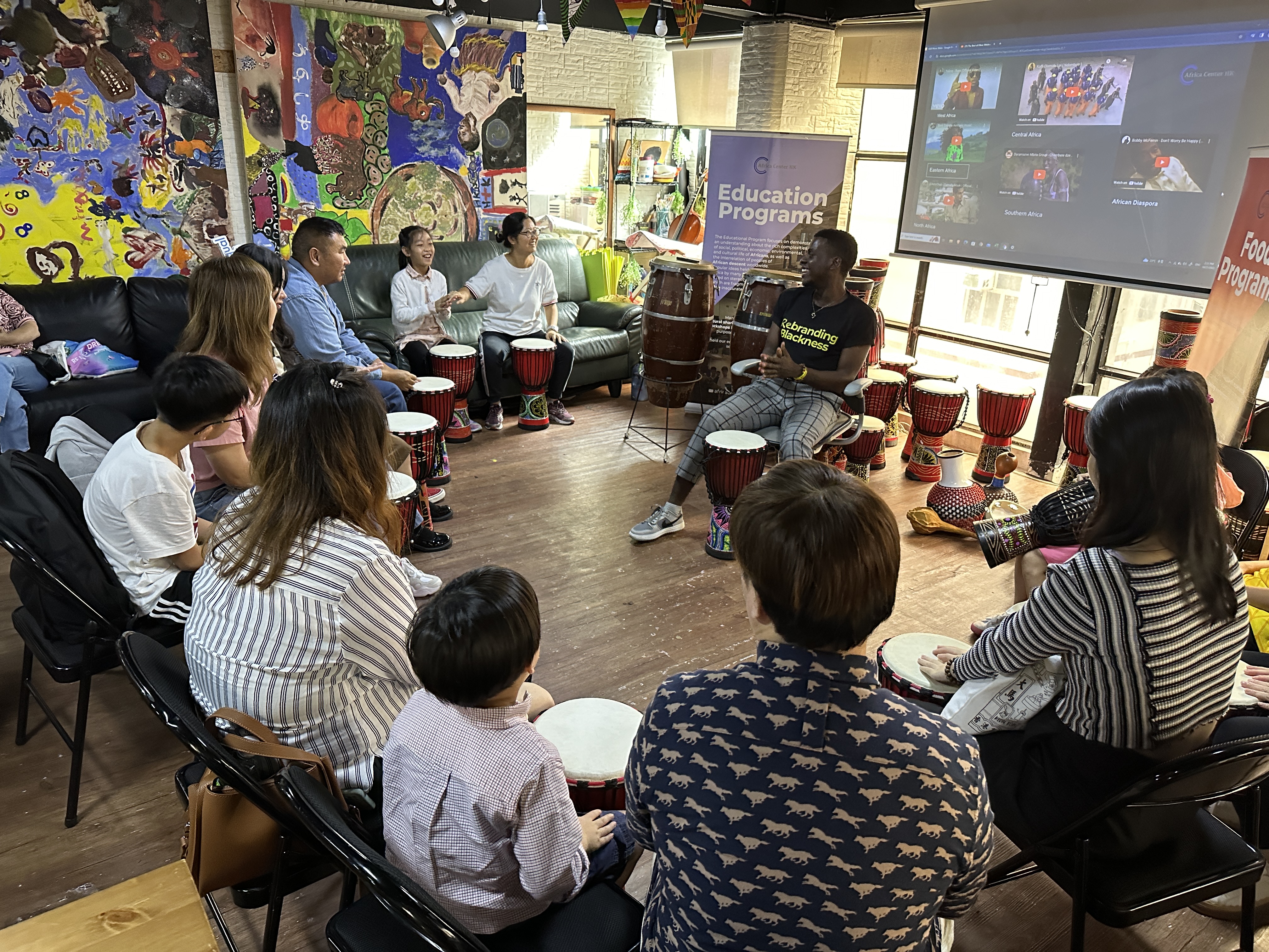 Family Cultural Experience: African Drum Workshop