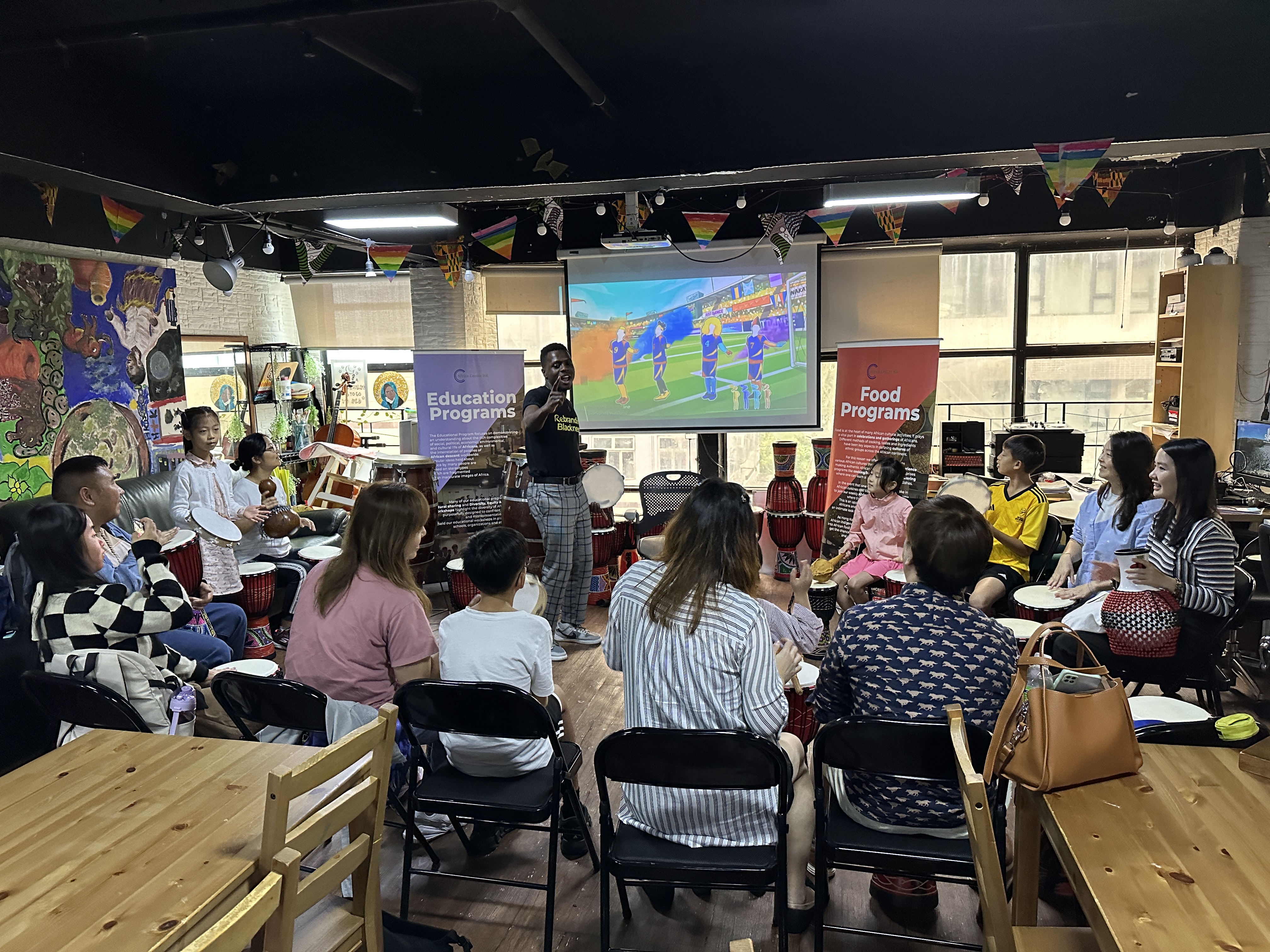 Family Cultural Experience: African Drum Workshop