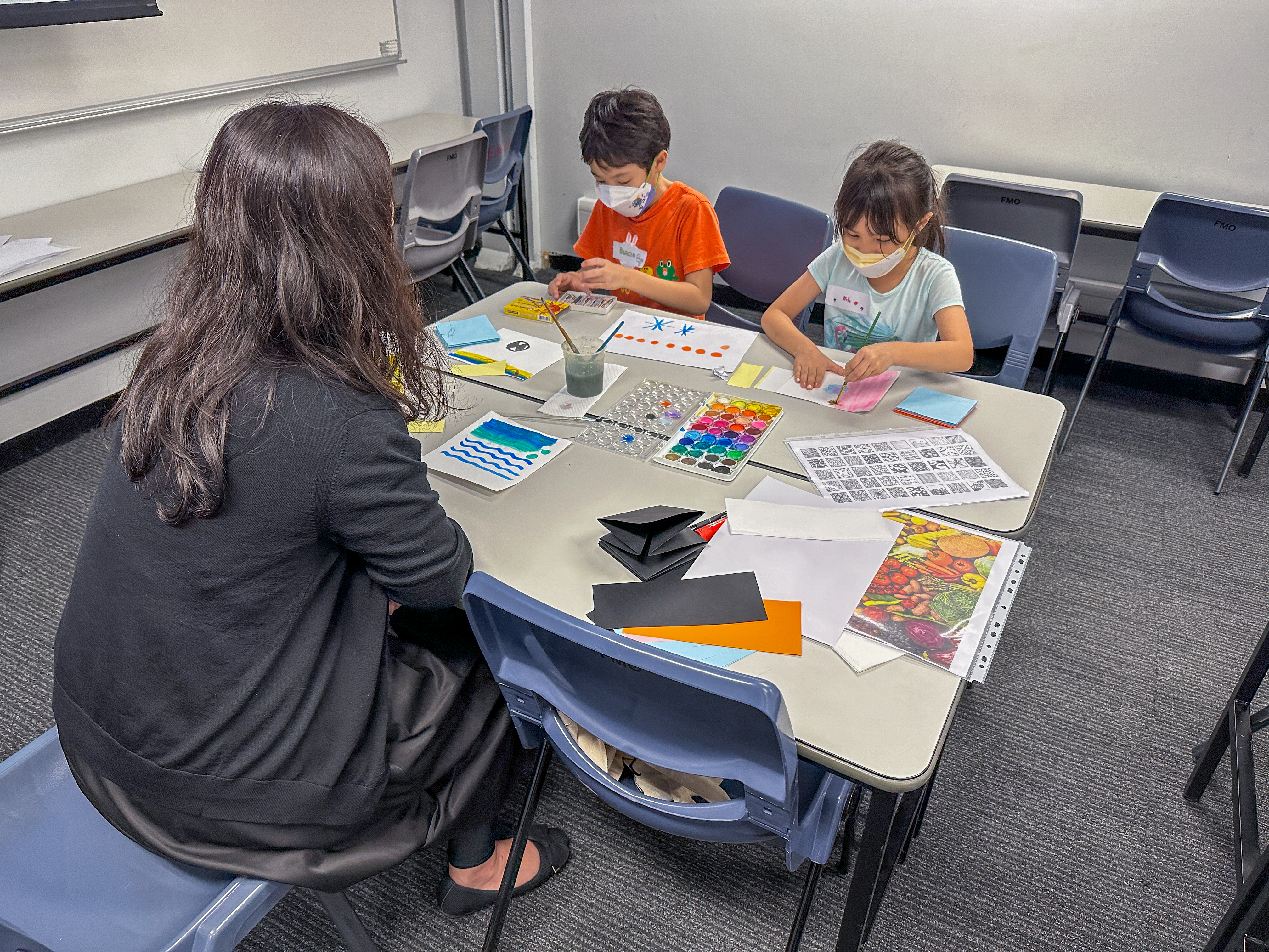 Colors of Inclusion: Art Workshop for Staff and Family