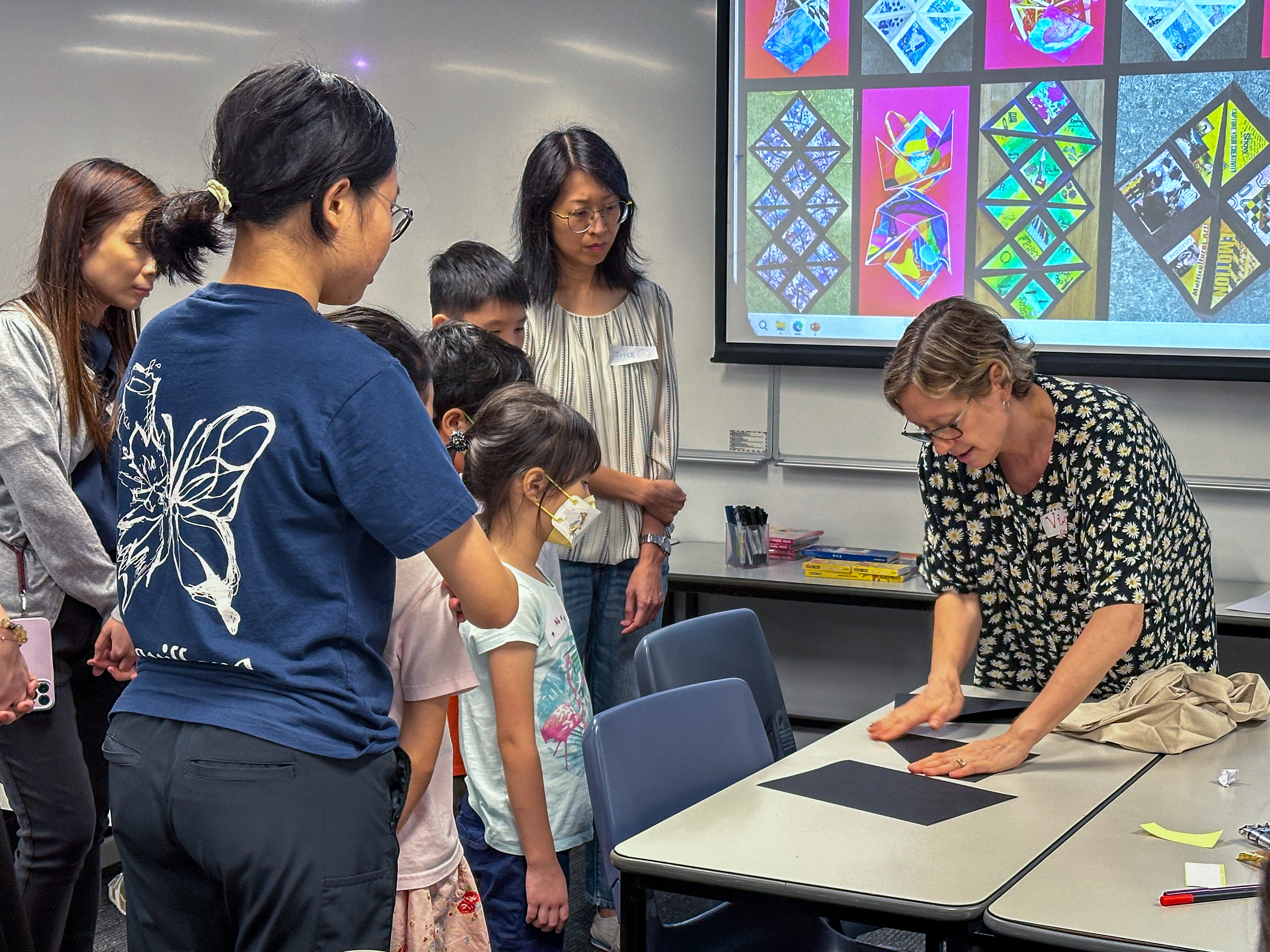 Colors of Inclusion: Art Workshop for Staff and Family