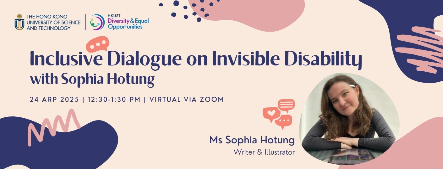 Inclusive Dialogue on Invisible Disability with Sophia Hotung ...