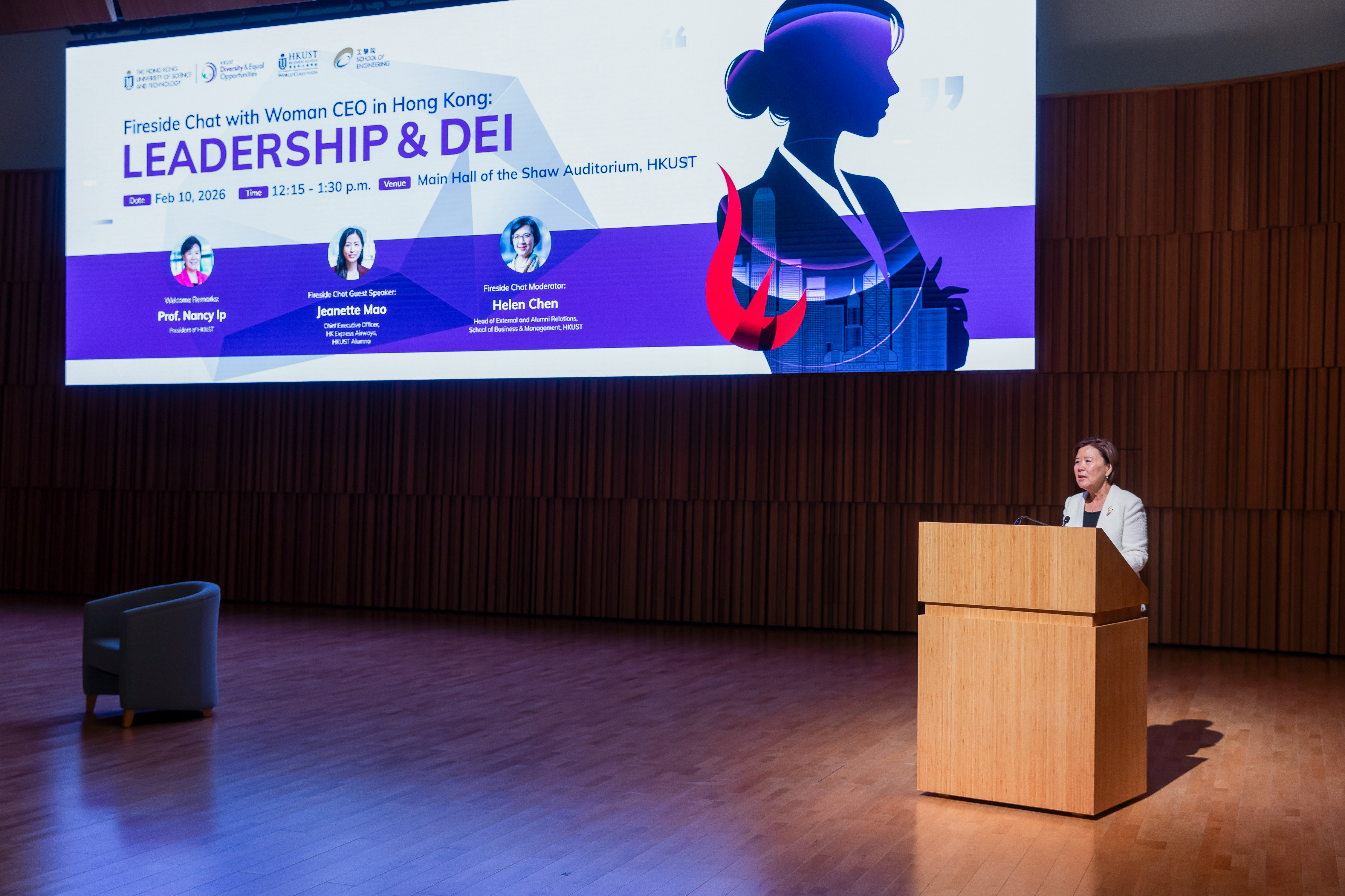 Fireside chat with Woman CEO in Hong Kong: Leadership and DEI