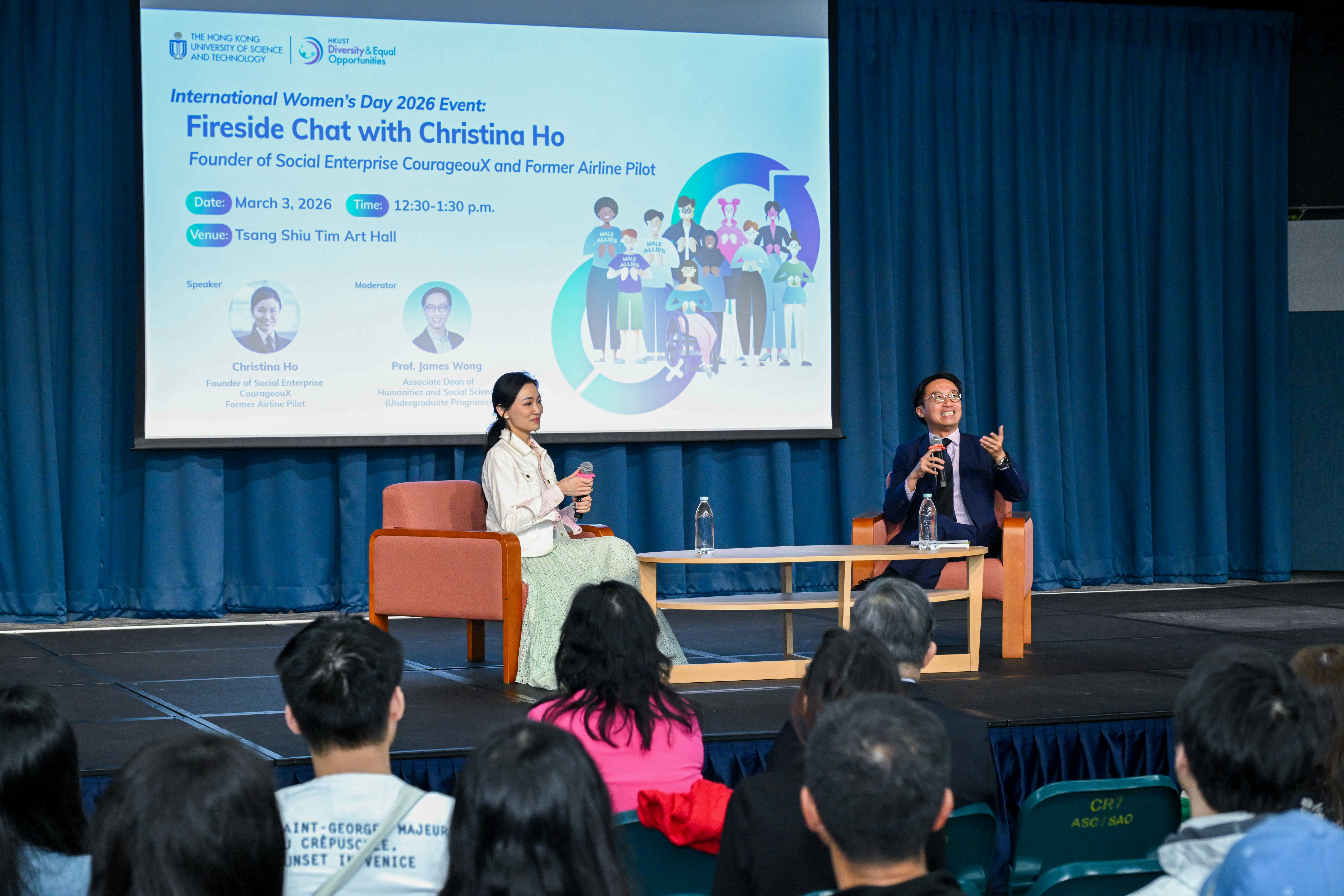 International Women’s Day 2026 Event: Fireside Chat with Christina Ho, Founder of Social Enterprise CourageouX  and Former Airline Pilot