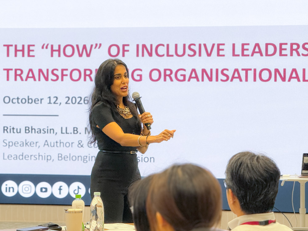 HKUST x Manulife x MTR: The “How” of Inclusive Leadership Workshop with Ritu Bhasin
