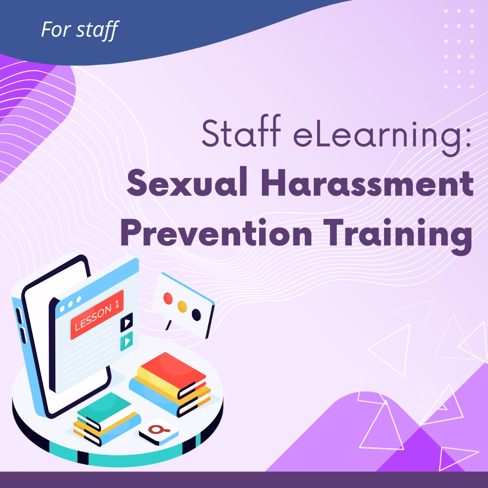 Staff eLearning Sexual Harassment Prevention Training